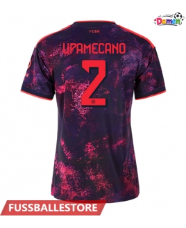 Günstige Bayern Munich Dayot Upamecano #2 3rd trikot Damen 2026-27 Kurzarm